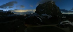 Archived image Webcam Val Gardena - View Ciampinoi top station 23:00