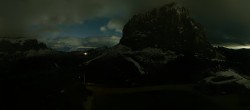 Archiv Foto Webcam Gröden: Ausblick Ciampinoi 23:00