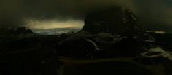 Archiv Foto Webcam Gröden: Ausblick Ciampinoi 23:00