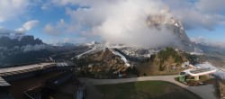 Archiv Foto Webcam Gröden: Ausblick Ciampinoi 06:00