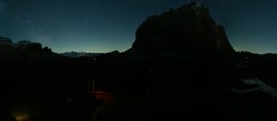 Archiv Foto Webcam Gröden: Ausblick Ciampinoi 23:00