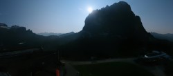 Archiv Foto Webcam Gröden: Ausblick Ciampinoi 23:00
