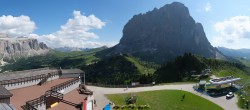 Archiv Foto Webcam Gröden: Ausblick Ciampinoi 15:00