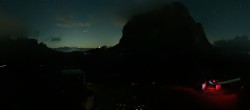 Archiv Foto Webcam Gröden: Ausblick Ciampinoi 23:00