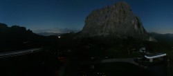 Archiv Foto Webcam Gröden: Ausblick Ciampinoi 23:00