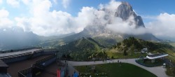 Archiv Foto Webcam Gröden: Ausblick Ciampinoi 09:00