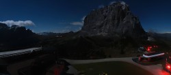 Archiv Foto Webcam Gröden: Ausblick Ciampinoi 23:00