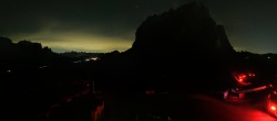 Archiv Foto Webcam Gröden: Ausblick Ciampinoi 19:00
