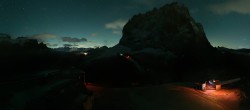 Archiv Foto Webcam Gröden: Ausblick Ciampinoi 23:00