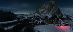 Archived image Webcam Val Gardena - View Ciampinoi top station 23:00