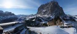 Archived image Webcam Val Gardena - View Ciampinoi top station 08:00