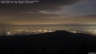 Archived image Webcam Großer Feldberg - View to Frankfurt 19:00