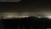 Archived image Webcam Großer Feldberg - View to Frankfurt 23:00