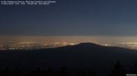 Archived image Webcam Großer Feldberg - View to Frankfurt 23:00