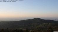 Archived image Webcam Großer Feldberg - View to Frankfurt 05:00