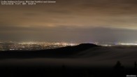 Archiv Foto Webcam Großer Feldberg im Taunus 01:00