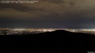 Archived image Webcam Großer Feldberg - View to Frankfurt 23:00