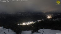 Archived image Webcam Gernkogel - View to the North 23:00