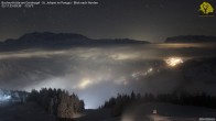 Archiv Foto Webcam Buchau-Hütte am Gernkogel - St. Johann 23:00