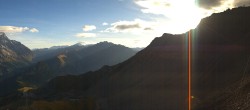 Archiv Foto Webcam ARP Aussichtsplattform Courmayeur 07:00