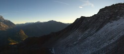 Archiv Foto Webcam ARP Aussichtsplattform Courmayeur 07:00