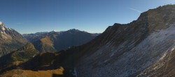 Archiv Foto Webcam ARP Aussichtsplattform Courmayeur 09:00