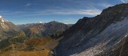 Archiv Foto Webcam ARP Aussichtsplattform Courmayeur 11:00