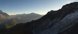 Archiv Foto Webcam ARP Aussichtsplattform Courmayeur 09:00