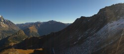 Archiv Foto Webcam ARP Aussichtsplattform Courmayeur 09:00