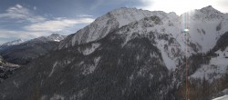 Archiv Foto Webcam Checrouit Panoramablick, Courmayeur 13:00