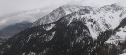 Archived image Webcam Panorama over Checrouit Courmayeur 11:00