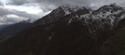 Archiv Foto Webcam Checrouit Panoramablick, Courmayeur 19:00