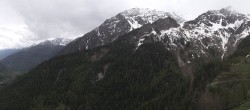 Archiv Foto Webcam Checrouit Panoramablick, Courmayeur 11:00