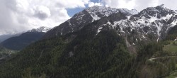 Archiv Foto Webcam Checrouit Panoramablick, Courmayeur 13:00