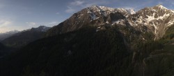 Archiv Foto Webcam Checrouit Panoramablick, Courmayeur 06:00