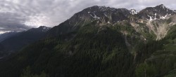 Archiv Foto Webcam Checrouit Panoramablick, Courmayeur 07:00