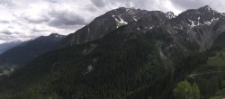 Archiv Foto Webcam Checrouit Panoramablick, Courmayeur 15:00