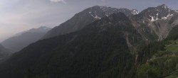 Archiv Foto Webcam Checrouit Panoramablick, Courmayeur 09:00