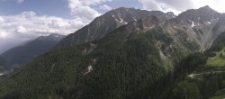 Archiv Foto Webcam Checrouit Panoramablick, Courmayeur 15:00