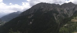 Archiv Foto Webcam Checrouit Panoramablick, Courmayeur 11:00