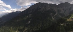 Archiv Foto Webcam Checrouit Panoramablick, Courmayeur 17:00