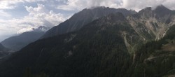 Archiv Foto Webcam Checrouit Panoramablick, Courmayeur 09:00