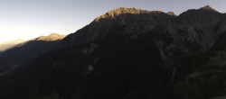Archiv Foto Webcam Checrouit Panoramablick, Courmayeur 19:00