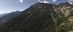 Archiv Foto Webcam Checrouit Panoramablick, Courmayeur 09:00