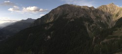 Archiv Foto Webcam Checrouit Panoramablick, Courmayeur 06:00