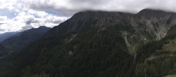 Archived image Webcam Panorama over Checrouit Courmayeur 09:00