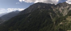 Archiv Foto Webcam Checrouit Panoramablick, Courmayeur 09:00