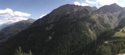 Archiv Foto Webcam Checrouit Panoramablick, Courmayeur 15:00