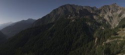 Archiv Foto Webcam Checrouit Panoramablick, Courmayeur 07:00