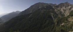 Archiv Foto Webcam Checrouit Panoramablick, Courmayeur 09:00